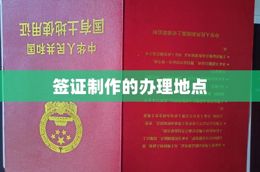 新蔡签证制作的办理地点