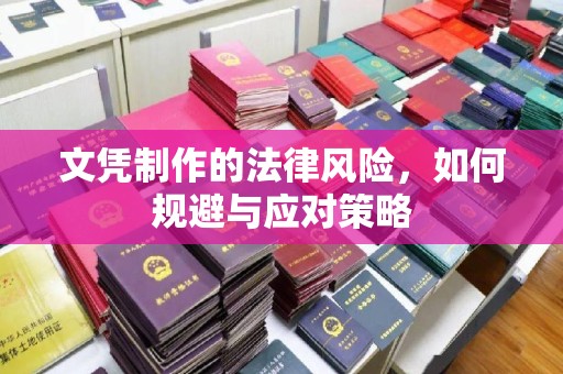 新蔡文凭制作的法律风险，如何规避与应对策略
