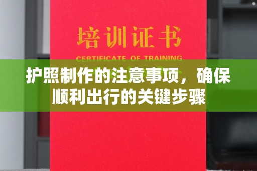 新蔡护照制作的注意事项，确保顺利出行的关键步骤