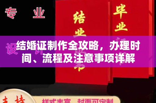 新蔡结婚证制作全攻略，办理时间、流程及注意事项详解