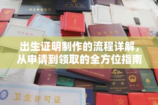 新蔡出生证明制作的流程详解，从申请到领取的全方位指南